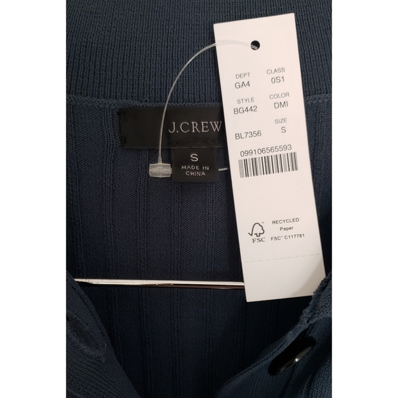 1. J.Crew Ribbed cropped jumpsuit - Picture 8 of 8